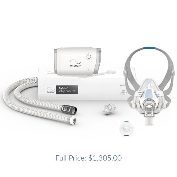 ResMed AirMini with F20 Setup Pack and Mask (DOWN PAYMENT)